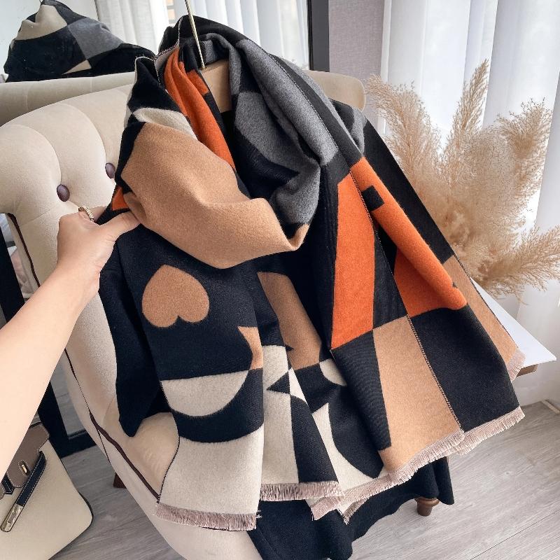 Cashmere Scarf for Women Thick Warm Winter Blanket Brand Female Luxury Quality Shawl Wrap Bufanda  Poncho Echarpe Pashmina