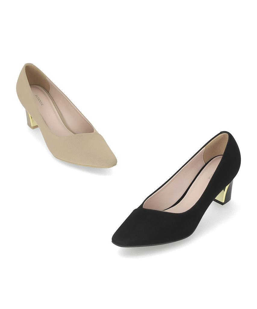 Elcanto Intense Women'S Asymmetrical V-Cut Line Pumps 6Cm Lcwd70I539