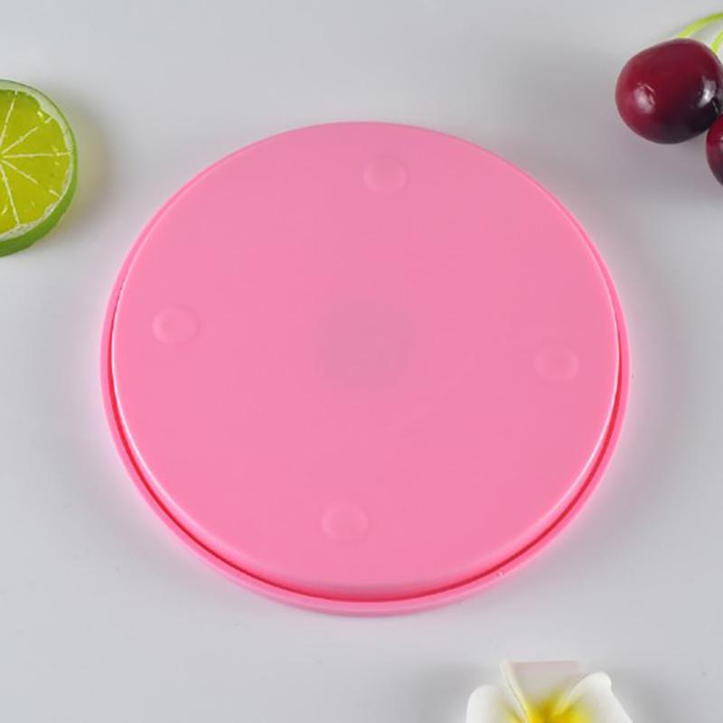 14Cm Diy Cake Rotary Table Plastic Fondant Cake Turntable Round Baking Stand