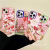 Animated S-Strawberry S-Shortcake Phone Case For IPhone 17 16 15 14 11 12 13 Pro Max Plus Pro Colored Silver Cover