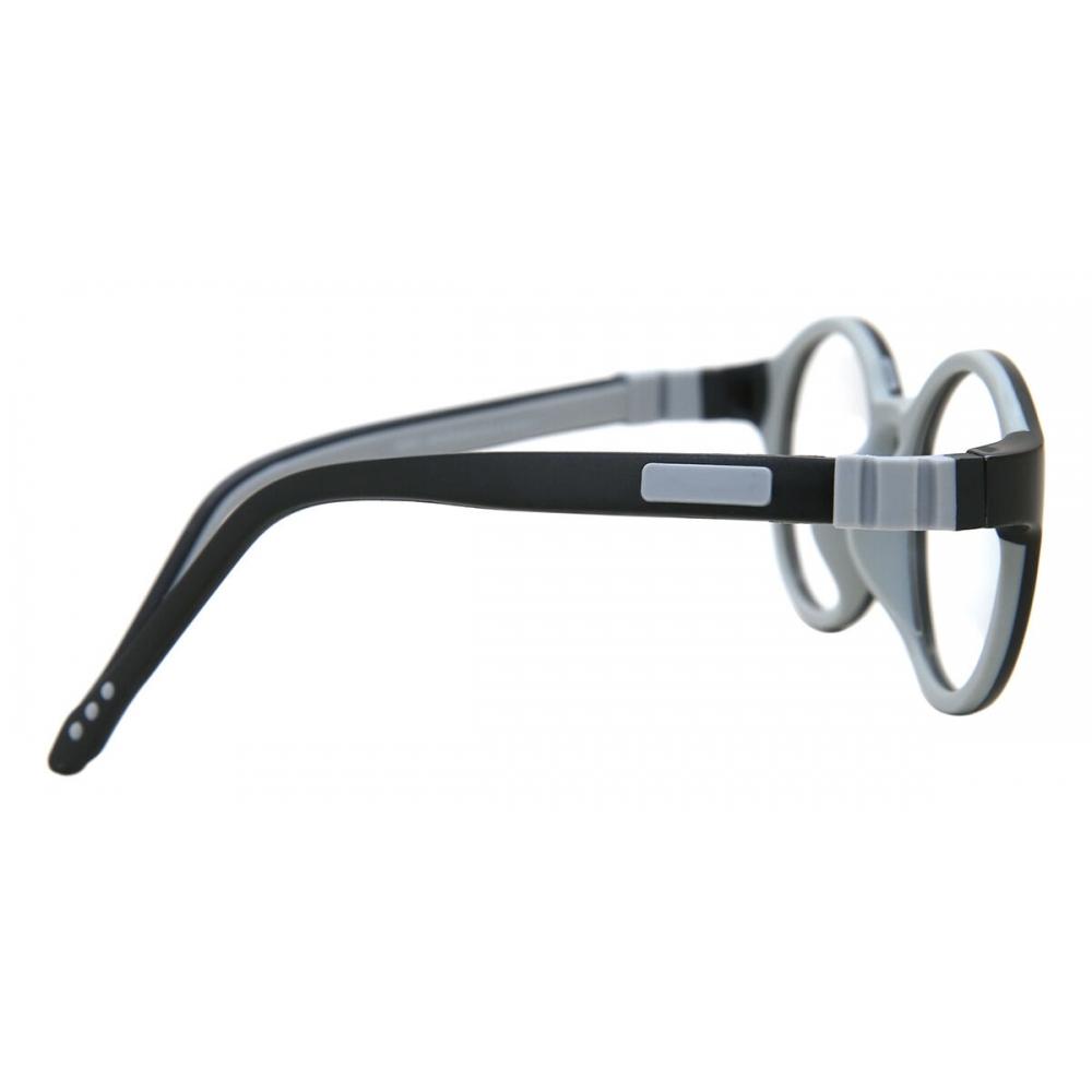 Full Rim Round Black White Smartbuy Kids Mel K8c Fashion Kids Eyeglasses