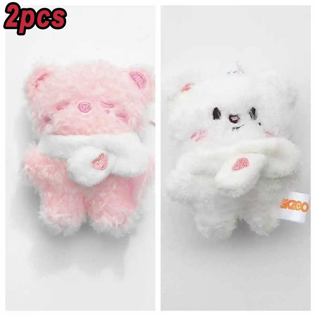 .*New Styles Mini Straykids Keychain Plush Doll Pendant FM Doll Creative Doll Bag Pendant Children's Fans Cute Gift
