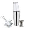 Cocktail Set - Boston Shaker - Metal and Glass - 2 Pieces - 500 Ml - Dishwasher Safe