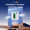PuRuiKai Fully Automatic Window Cleaning Robot, Highly Efficient Dust Collector, Easy To Clean, with Remote Control, Lightweight, 50ML Water Tank,