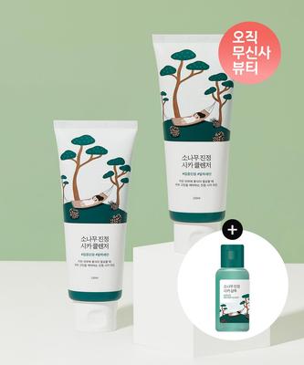 [Musinsa Exclusive] [2-pack] Pine Soothing Cica Cleanser 150ml (+Shampoo 50ml)