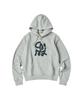 W Applique Sweat Hoodie [Melange]