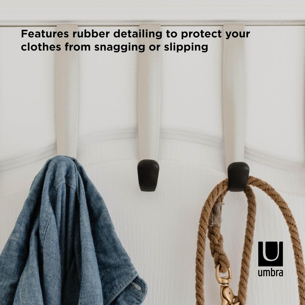 Umbra SCHNOOK OTD 5 HOOK 5 Door 2318275047 (Schnook Hook) Black/Nickel
