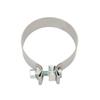 Universal Exhaust Band Seal Clamps Rustproof Muffler Clamp High Hardness for Downpipe Header