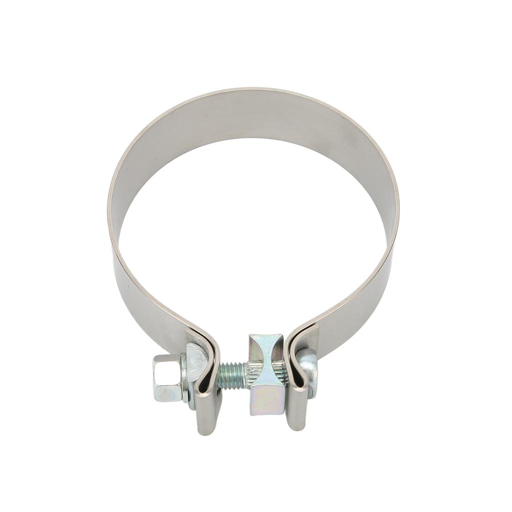 Universal Exhaust Band Seal Clamps Rustproof Muffler Clamp High Hardness for Downpipe Header