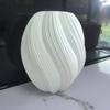 Nordic White Flower Vase Imitation Ceramic Plastic Flower Vase Living Room Desktop Decoration Wedding Centerpiece Arrangement