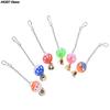 Plastic Ball Bell Bird Toys ColorfulPet Parrot Swing Toys African Grey Budgie Parakeet Cockatiel Lovebird Cage Parrot Toy Random