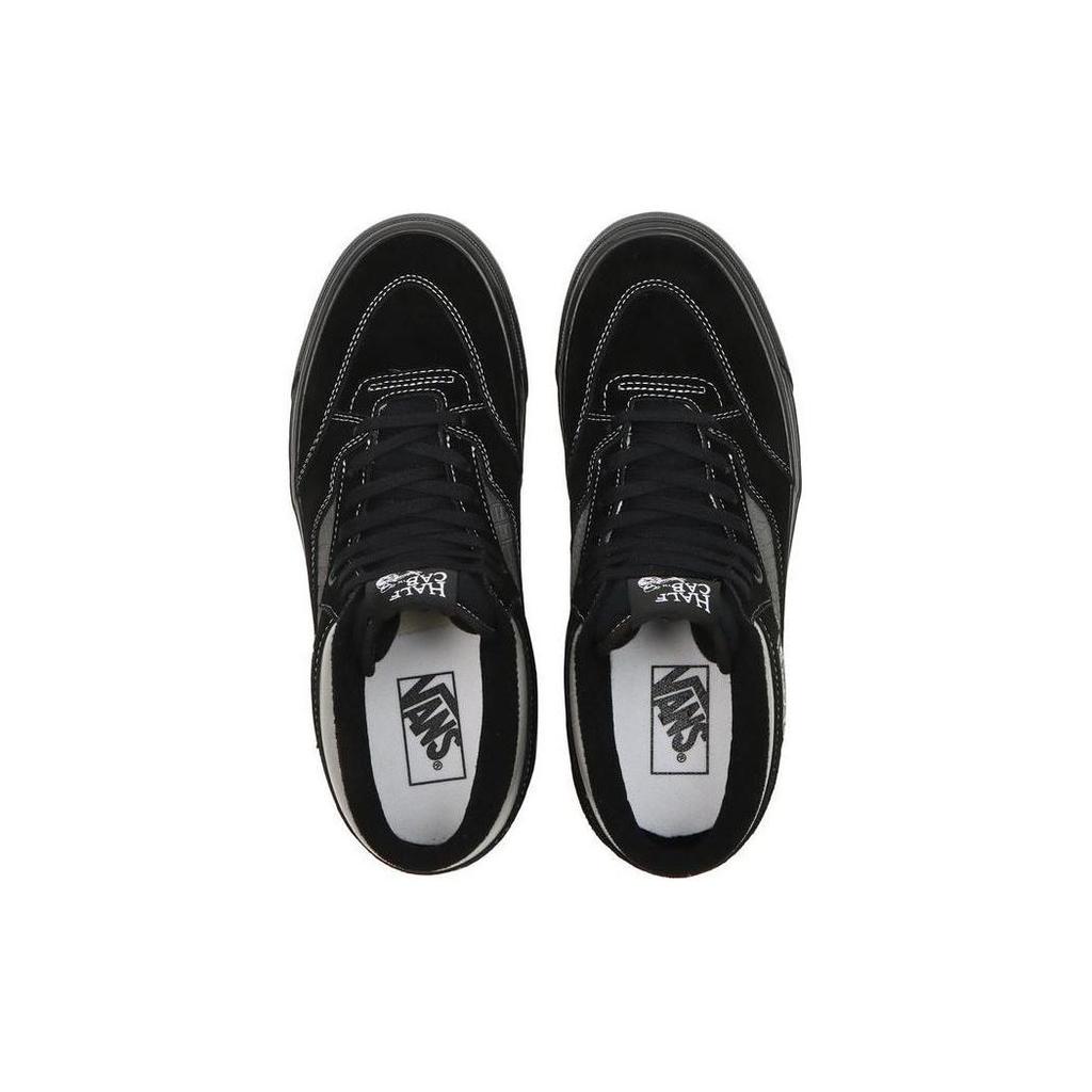 Vans Sneakers Unisex Half Cab 33 DX Pelle di Coccodrillo Nera Velcro VN0A5KX6B3C