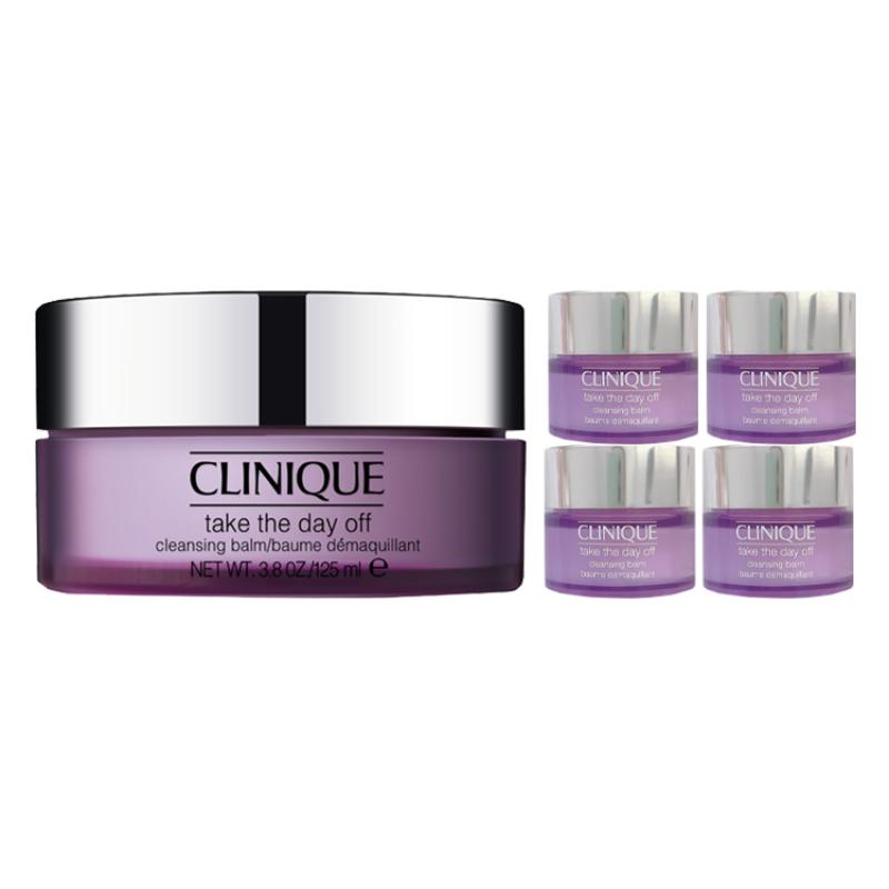 Clinique Cleansing Balm Value Set - Take The Day Off™ Cleansing Balm (125ml+30ml*4) 125ml+30ml*4