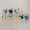 9/10PCS Multicolor Cat Doll Ornaments DIY Mini Model Desktop Toys Decoration Crafts  Home Decoration