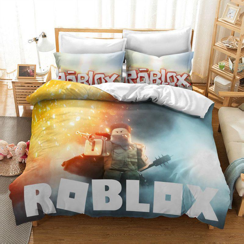 Bed Set King Queen Double Roblox 3D 