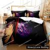 Death Anime Note Premium Luxus Bettwäsche Set Japan Cartoon Weiche Bettbezug Plüsch Bettdecke Tagesdecke Twin/Einzel Größe Bedruckt