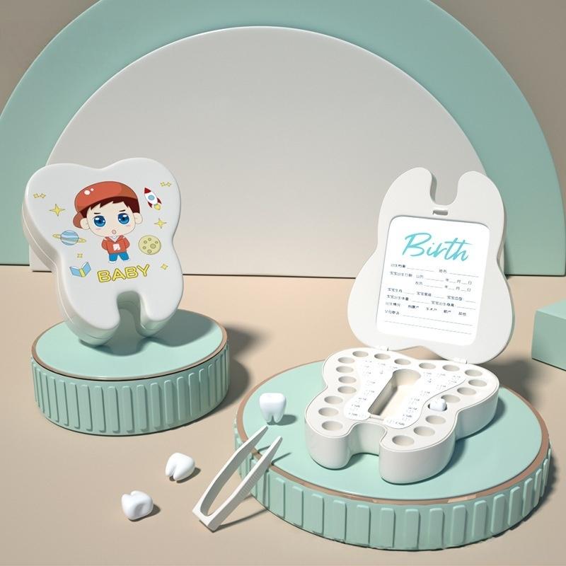 

1 шт. Коллекционная памятная коробка для девочек и мальчиков для выпавших зубов, детская коллекционная коробка, коробка для хранения молочных зубов