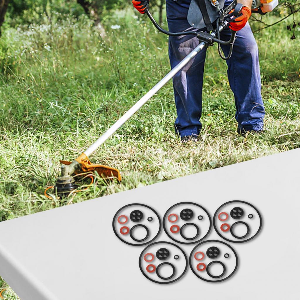 For Honda Carburetor Gasket O Rings Set of 5 for Seamless Installation