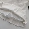 Fashion Pleated Skirt Women Y2k Harajuku White Pencil Skirt Uniforms Safety Pants Summer Solid Color Casual Mini Kawaii Skirt