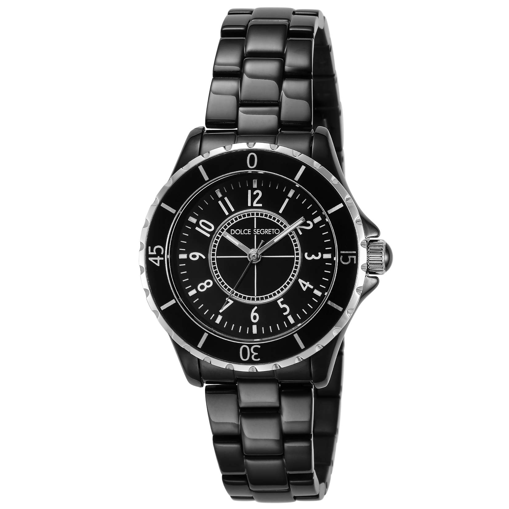 

Wristwatch NCH100 NCH100BK Black [Dolce SEGRETO] Women s чорний