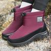 Stivali da Neve da Donna In Inverno, Scarpe Calde e Morbide Spesse per Uomo e Donna, Scarpe di Cotone con Suola Spessa per Sport all'Aria Aperta