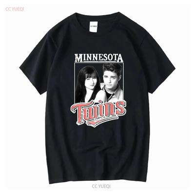 Twins Brenda Brandon Walsh T Shirt Long or Short Sleeves Vintage Washed Homme Graphic Unisex Casual Fashion Stylish Streetwear