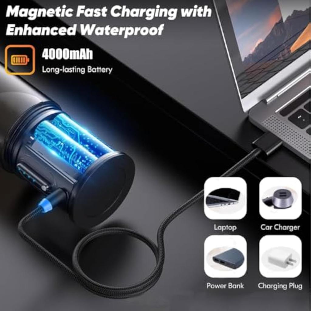 Portable Blender Personal Size Blender for Shakes and Smoothies with 6 Ultra Sharp Blades, 450ml Mini Blender USB Rechargable