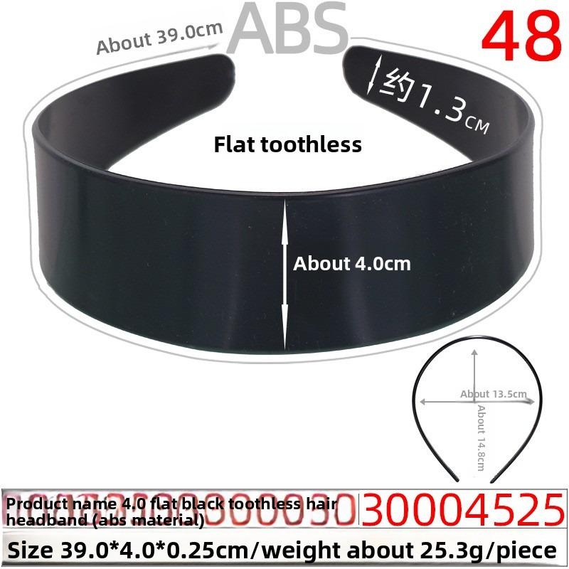 Smooth Rough Hair Band Base PlateToothless Gray-white Rough Hair Band Long Hair Accessory