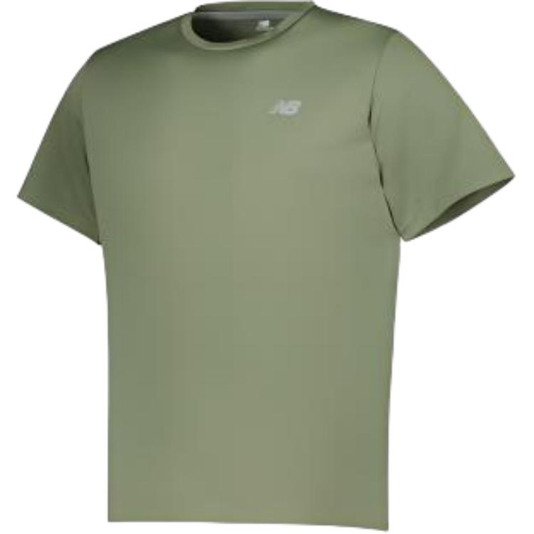 New Balance T Shirt Men s Dark Olive Green MT41253-DEK L