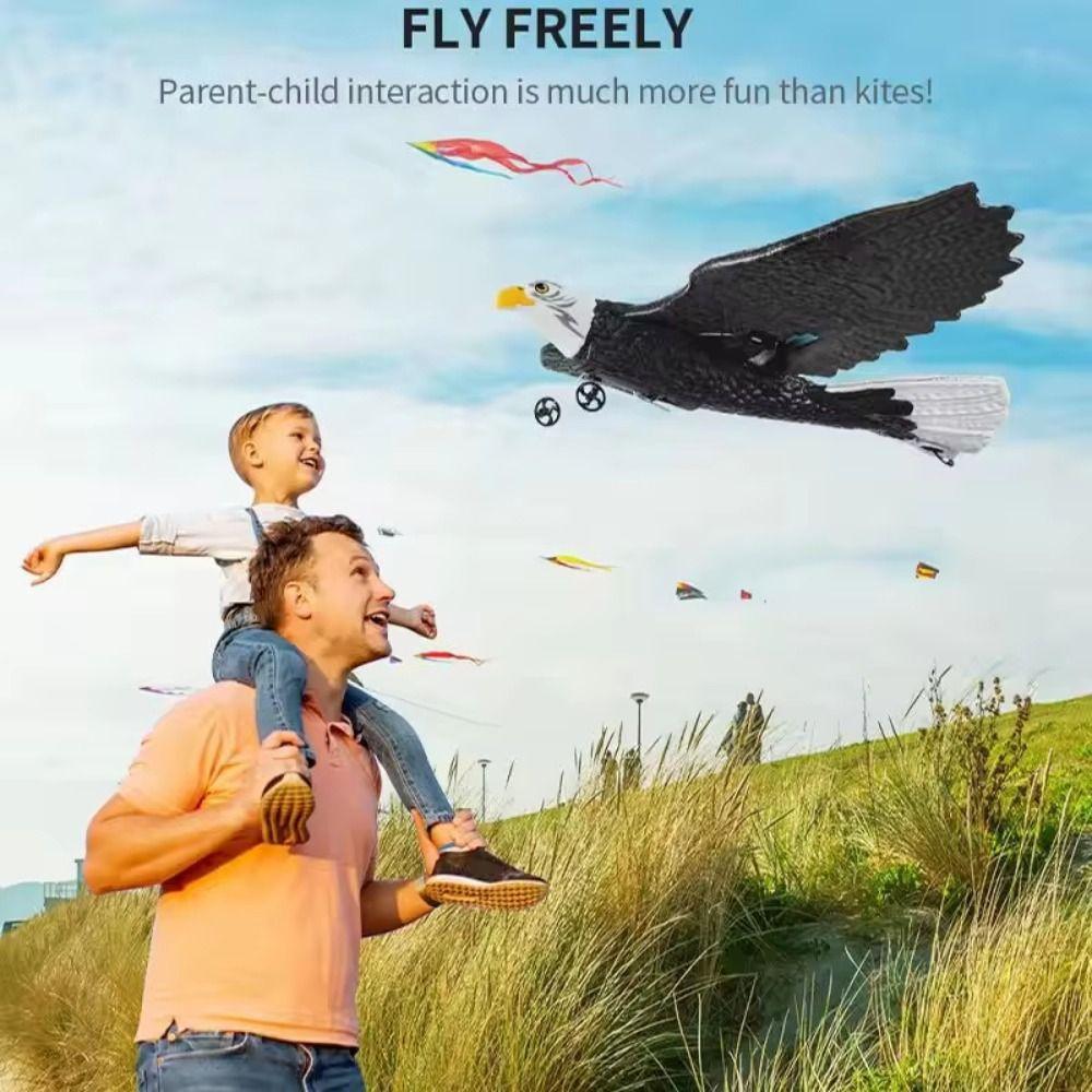 Gravity Sensing Eagle RC Flying Toys EPP Foam Remote Control Foam Fighter  Kids Toddlers Children
