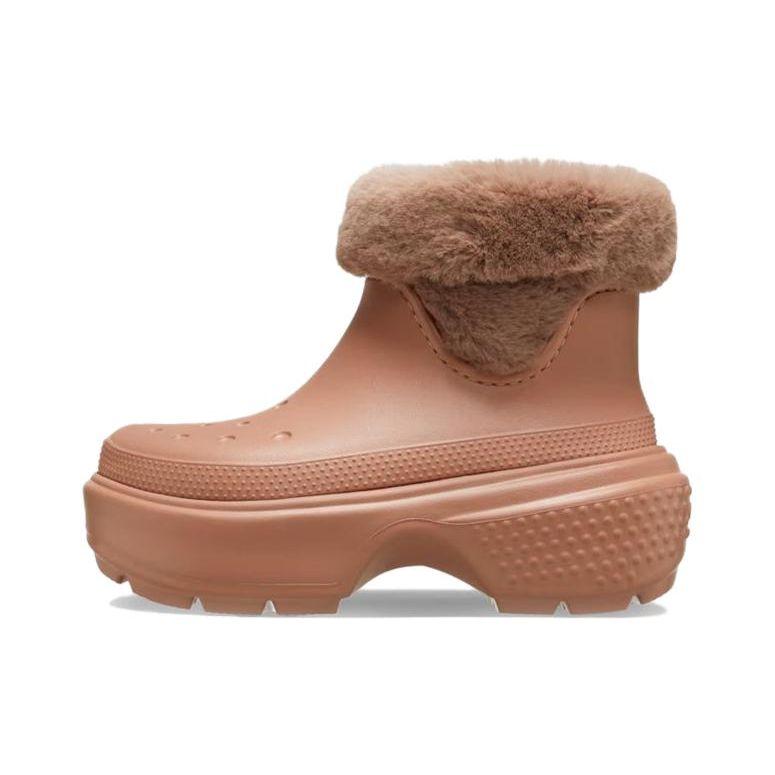 Crocs Stomp Lined Boot Women Boots Brown 208718-2CC