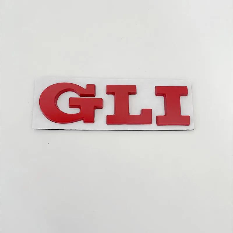 BNH1 2026 New For VW VOLKSWAGEN Hub Caps 3D Metal Car Letters Rear Trunk Front Grill GLI Logo Badge For Golf Bora VW Jetta MK4 MK5 MK