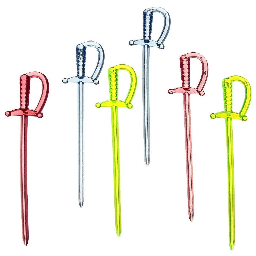 Buy 100pcs Mixed Color Cocktail Pirate Epee Birthday Cake Buffet Fruit Sticks At Affordable Prices Free Shipping Real Reviews With Photos Joom