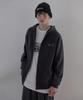 Po8 8Symbol Zip-Up Hoodie - Dark Gray