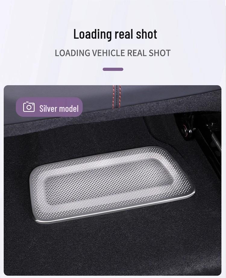 Cubierta de Rejilla de Ventilación de Aire Debajo del Asiento Xiaomi SU7-YU7 Red Anti-Polvo y Anti-Obstrucción para el Interior del Coche.