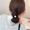Lux Rhinestone Hair Tie - 2025 New Elegant Elastic Band for Women's Low Bun