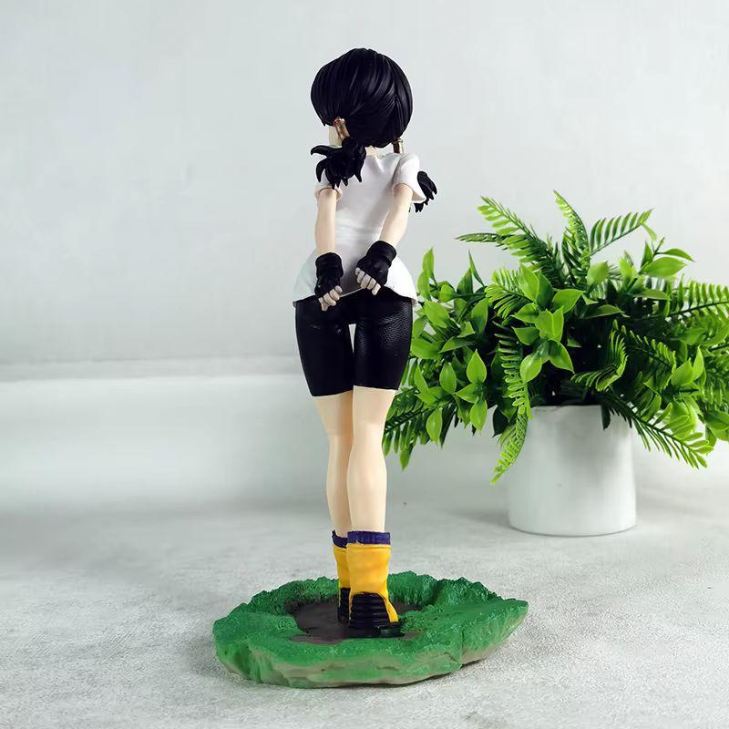 25cm Kawaii Anime Dragon Ball Z Gals Videl PVC Action Figure Statue Collectible Model Kids Toys Doll Gifts
