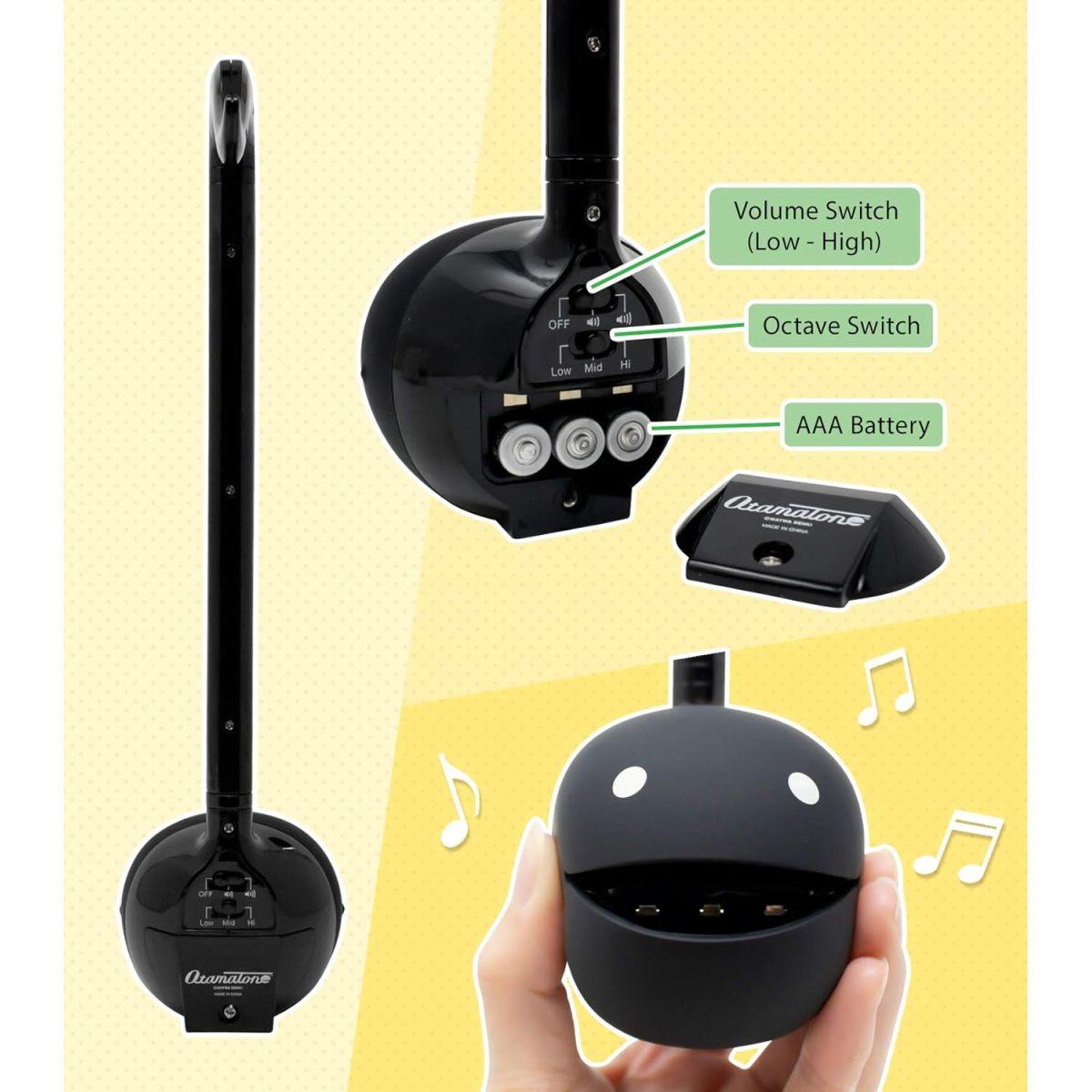 

Портативный музыкальный синтезатор Otamatone для электронных инструментов из Японии.