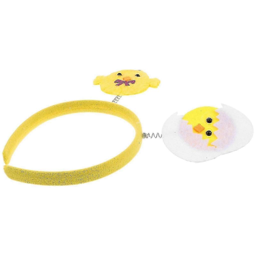 2026 Best!! Easter Costume Supplies Chicken Headband for Decoration with 1 Piece Yellow Accessory