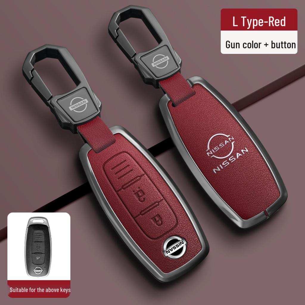 Passt für 14. Generation Nissan Teana, Sylphy, Qashqai, T-Roc, X-Trail, Tiida, Kicks, Murano Schlüsselabdeckungen und weitere Modelle.