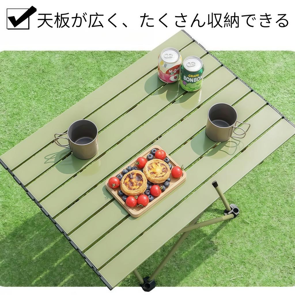 HZT Folding Camping Compact Coffee 30kg Weight Easy To Storage Bag Ideal for and Car Camping Table, Table, Capacity, Carry, Included, Camping, BBQs,