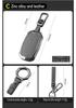 Genesis G70/G80/G90 & GV60/70/80 Metal Leather Key Case