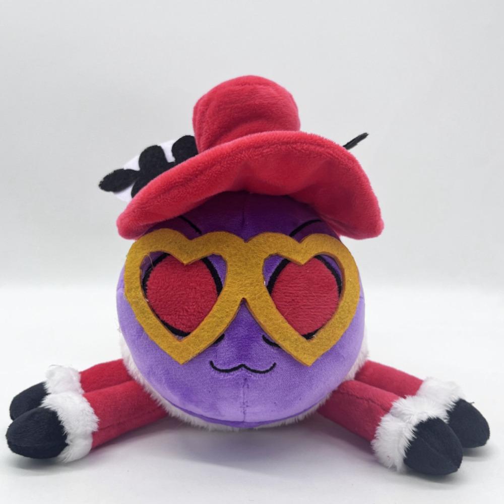 New Popular Item Hazbin Hotel Plush Toy Set - Velvette Vox Valentino The 3VVs Stuffed Dolls Cute Anime Figure Pillow Soft Plushie Gift for Fans & Kids