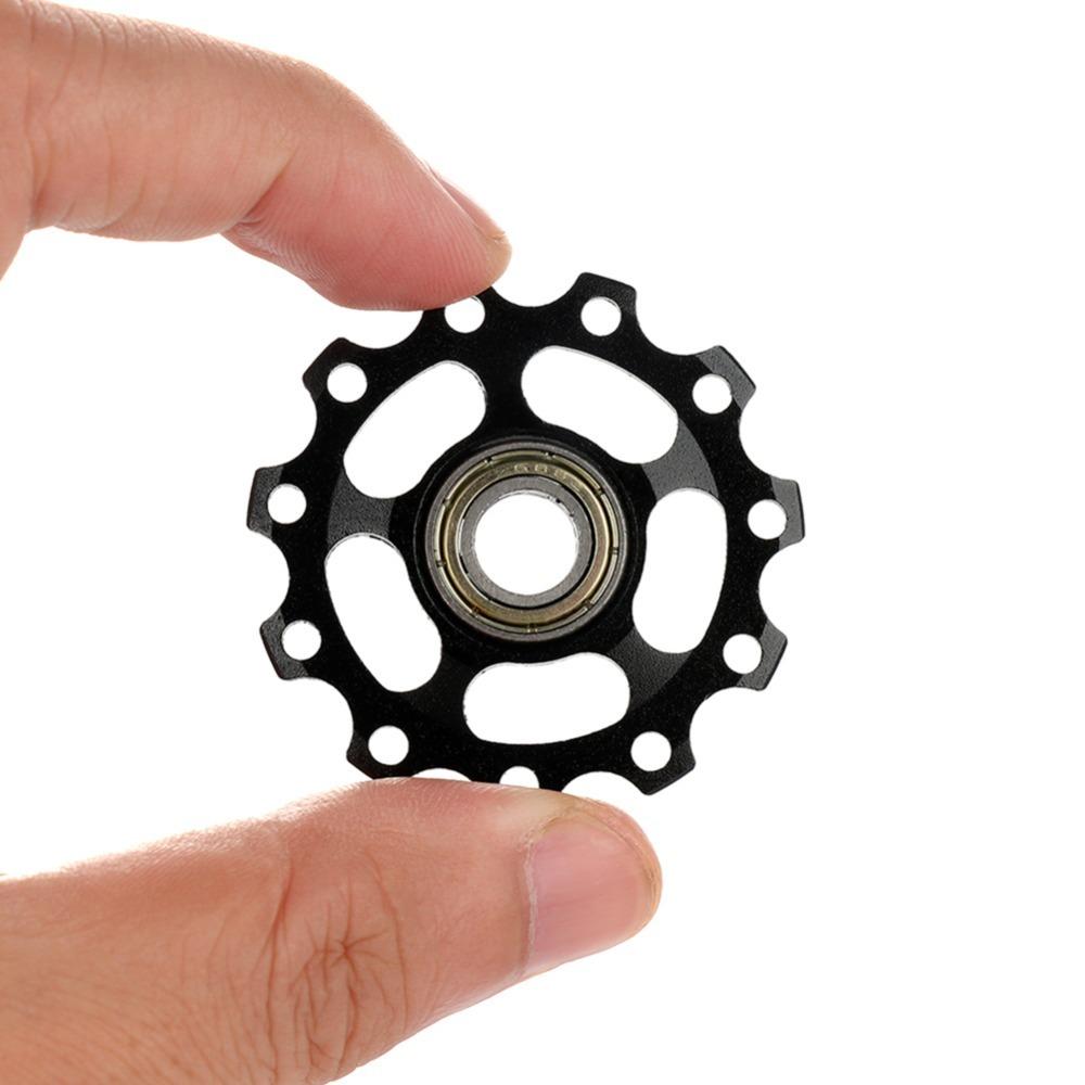 2PCS Lightweight Bike Rear Derailleur Wheel Aluminum Alloy Bike Derailleur Pulley  Bike Accessory