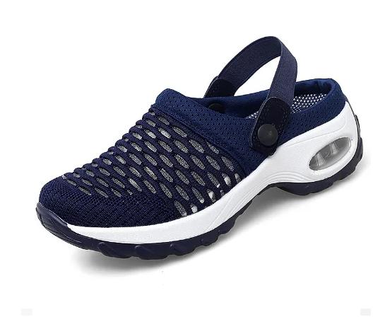 Dámské Pantofle na klínku Prvotřídní pantofle Vintage Protiskluzové Ležérní Dámské Retro boty na platformě Ortopedické diabetické sandály velké velikosti