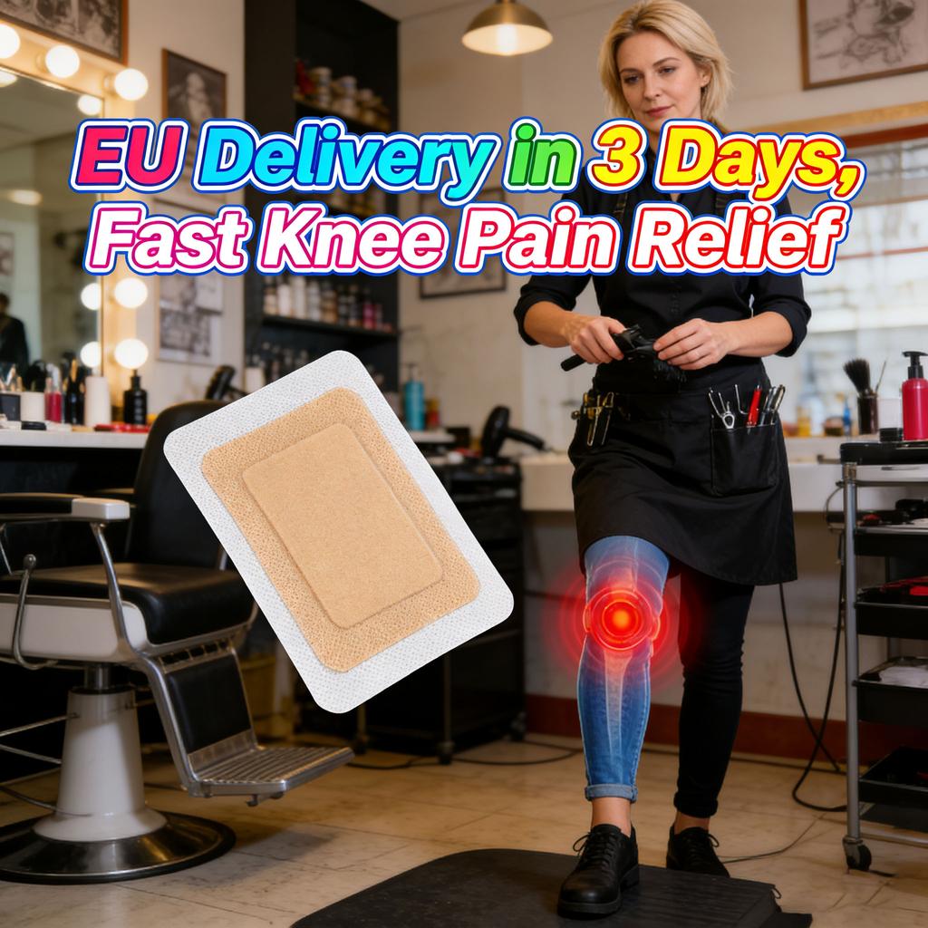 Rapid Relief Knee Joint Care Patch - Organic Herbal Skin-Safe