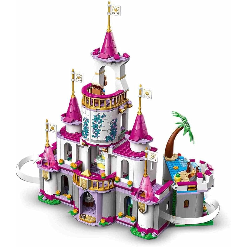 LEGO Disney Princess Castle Adventure Toy Building Blocks for Kids Ages 6-9 Educational Gift 43205