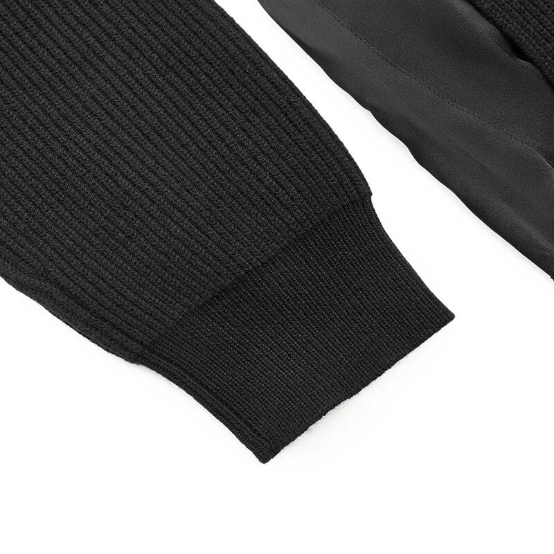 JNBY 2025 Autumn 100% Wool V-Neck Cardigan