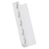 Sturdy White Wall Mounted Key Holder Decorative Wall Key Hook Adhesive Key Ganizer Hanging Storage Tray For Dog