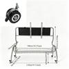TV Stands Nordic TV Mobile Bracket Living Room Home Modern Simple Floor 32-75 Inch Stainless Steel Hanger with Wheels TV Cabinet